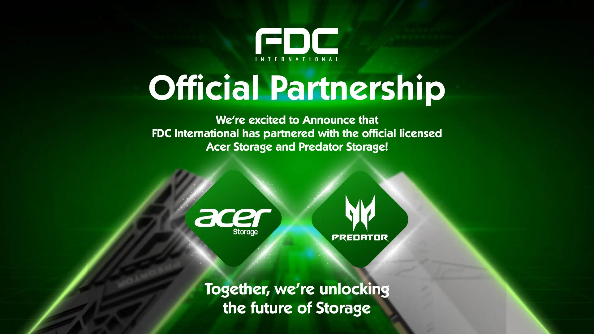 Acer Official Partnership Announcement